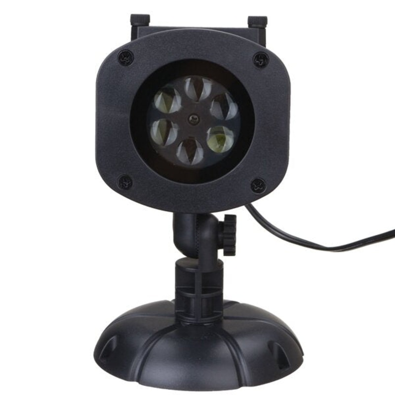 12 Patterns 4W LED Remote Projector Stage Light Moving Spotlightt for Christmas Halloween
