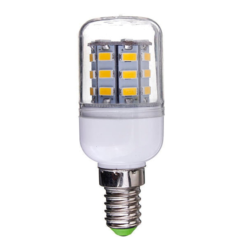 E14 LED Corn Light Bulb Warm White 3.5W 5730 SMD 360 Indoor Home Lamp AC110V