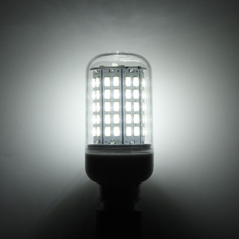 E27 E14 B22 6W SMD5730 90LEDs Corn Light Bulb Pure White Warm White AC85-265V