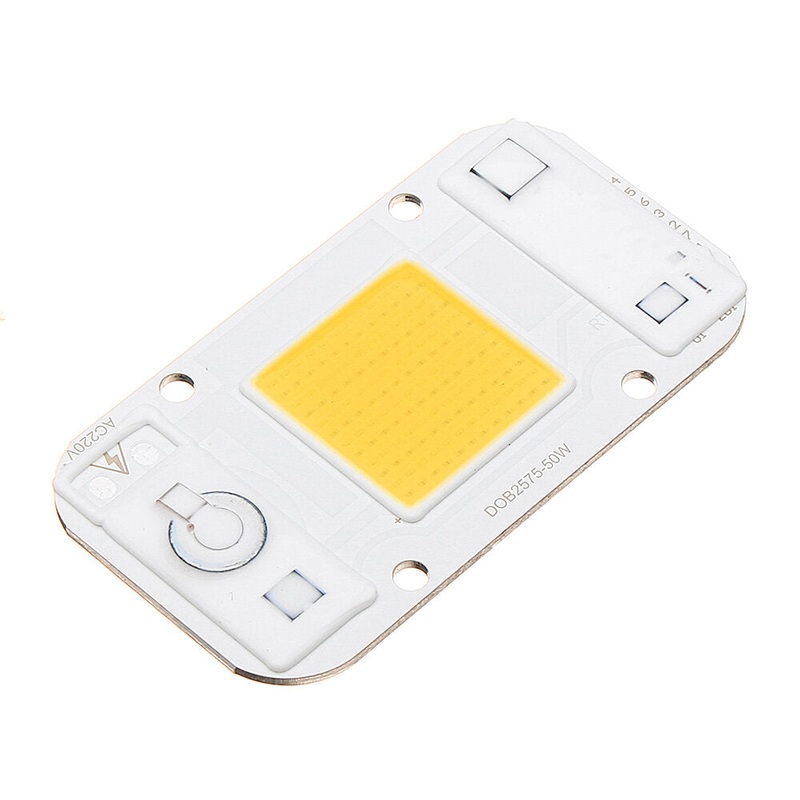 LUSTREON 20W/30W/50W Warmwhite/White/Blue/Red/Green COB LED Chip Floodlight Spotlight AC220-240V