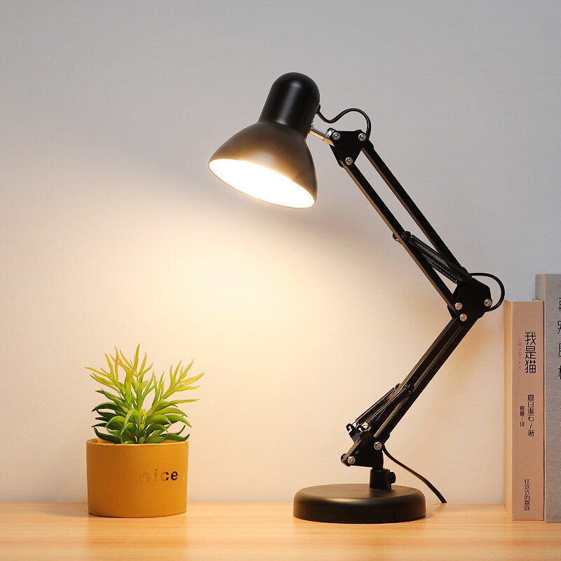 Retro LED Lampe Schreibtischlampe Arbeitslamp Leselampe Beleuchtung Tischlampe Bulb not included
