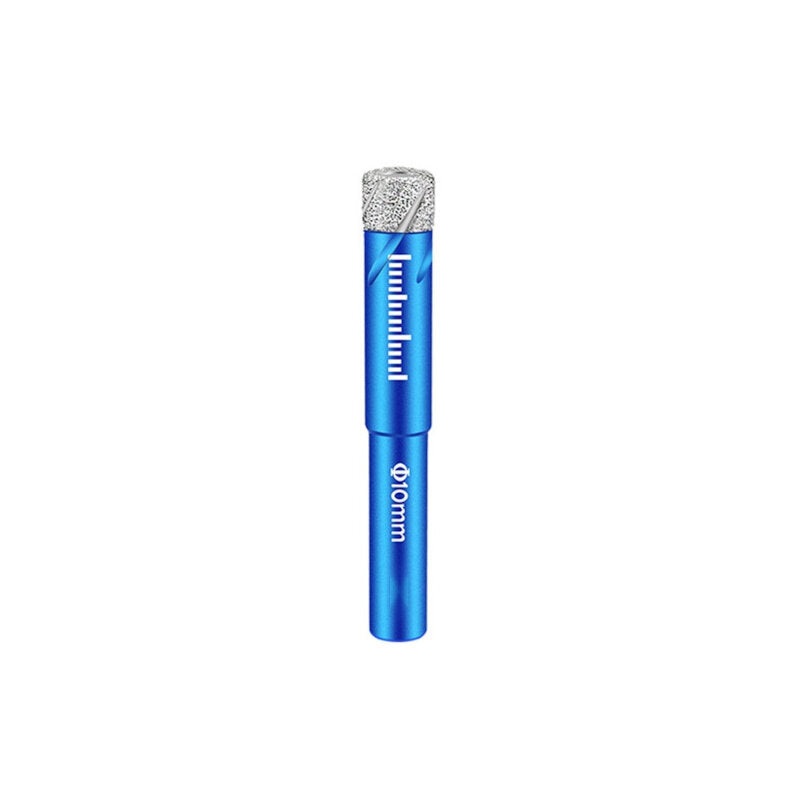 5Pcs 6-16mm Durable Diamond Coated Core Drill Bit Dry Drilling For Glass Marble Granite Quartz Porcelain Ceramics