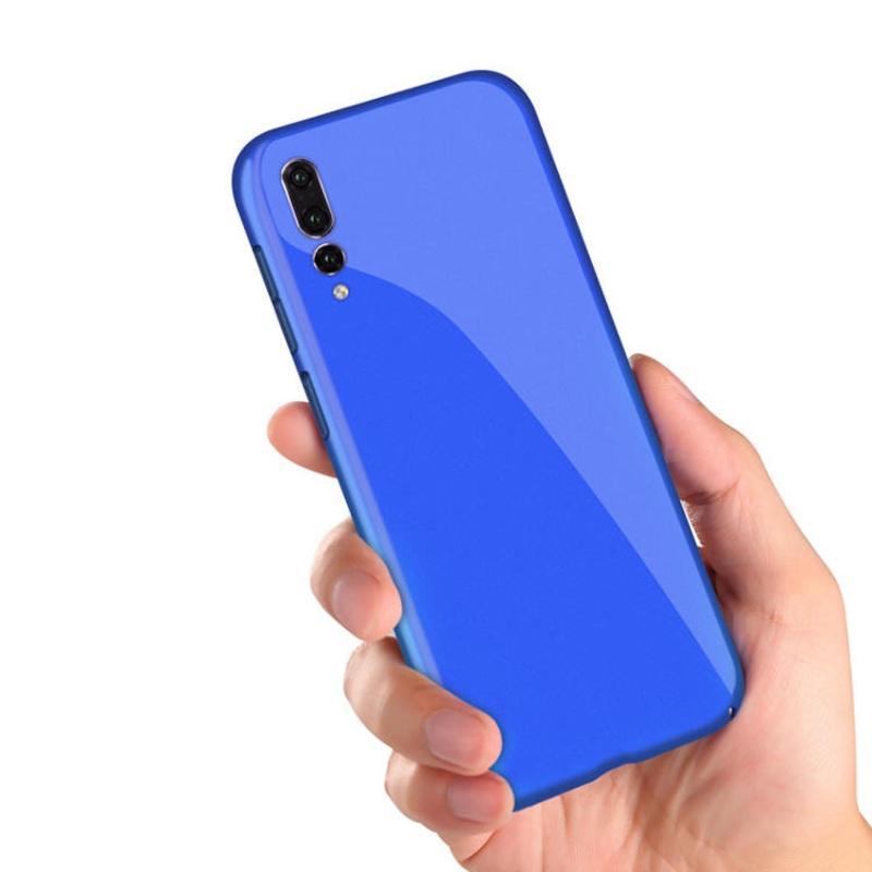 Bakeey Luxury Piano Paint Silky Hard PC Hard Back Protective Case For Huawei P20 Pro