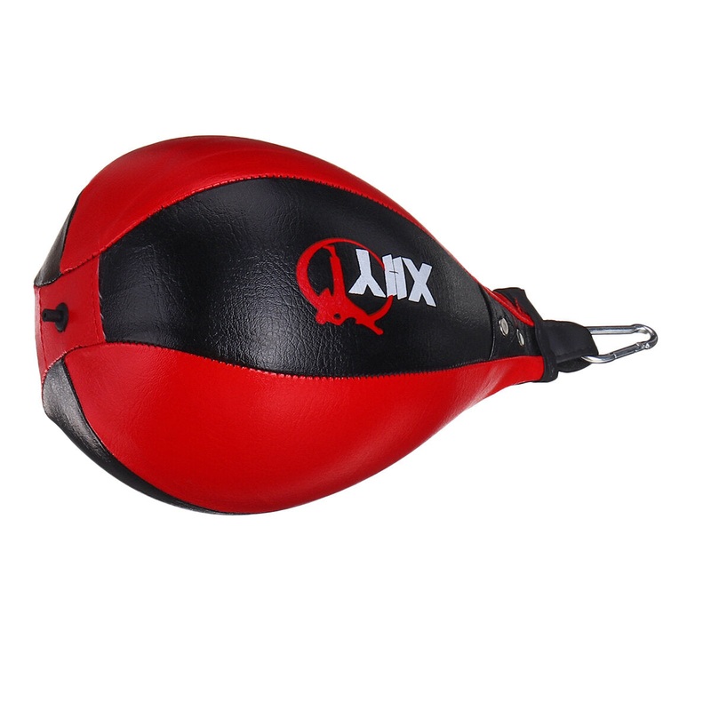 PU Leather Boxing Punching Ball Inflatable Boxing Pear Shape Exercise Speed Bag Double End Boxing Speed Ball