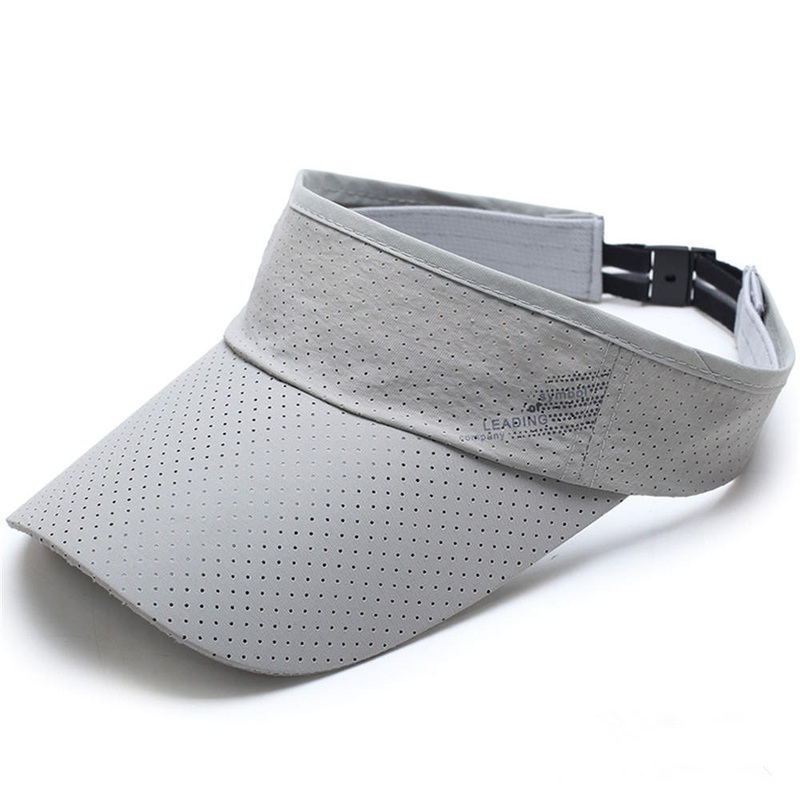 Men Summer Outdoor Quick-Drying Empty Top Hat Breathable Sunscreen Fisherman Hat