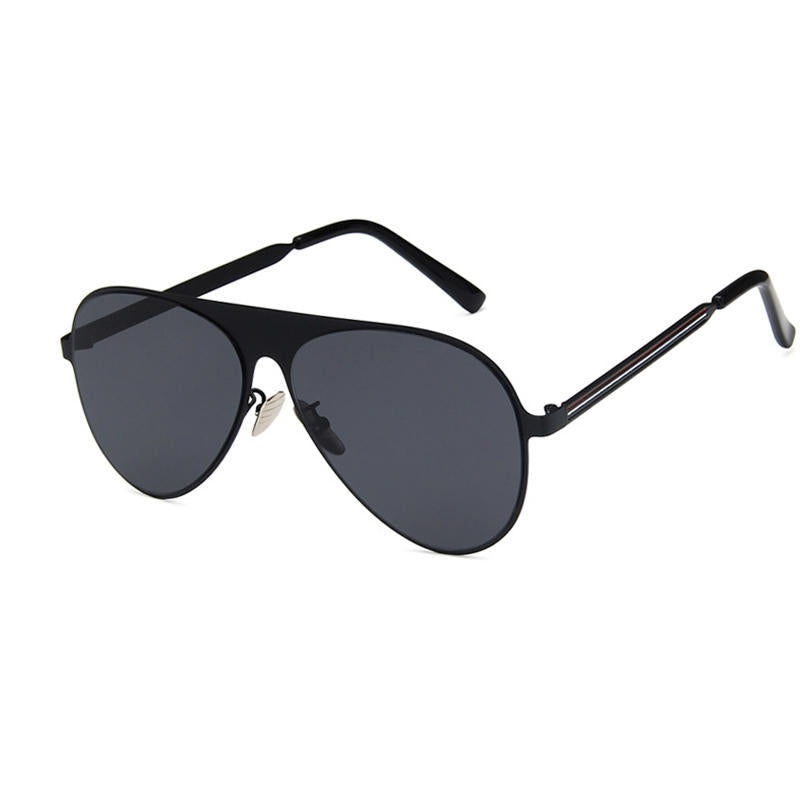 Men Wild HD Anti-UV Metal Matt Sunglasses