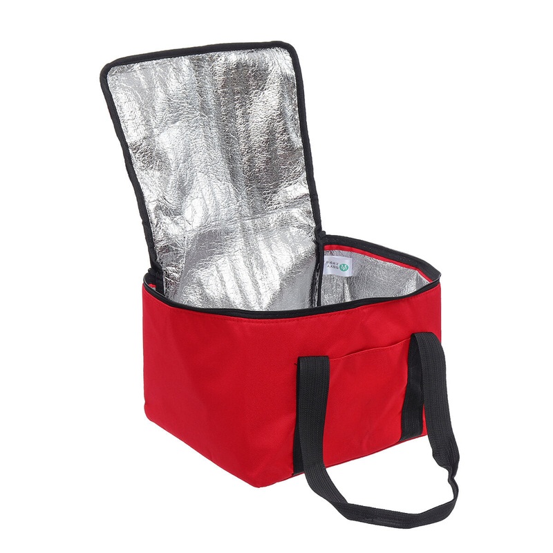 19L Food Delivery Insulated Lunch Bag Waterproof Oxford Cloth Portable Drivers Large Outdoor