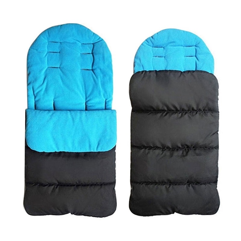 Baby Stroller Cushion Waterproof Footmuff Pushchair Pram Seat Cushion Warmer Sleeping Bag