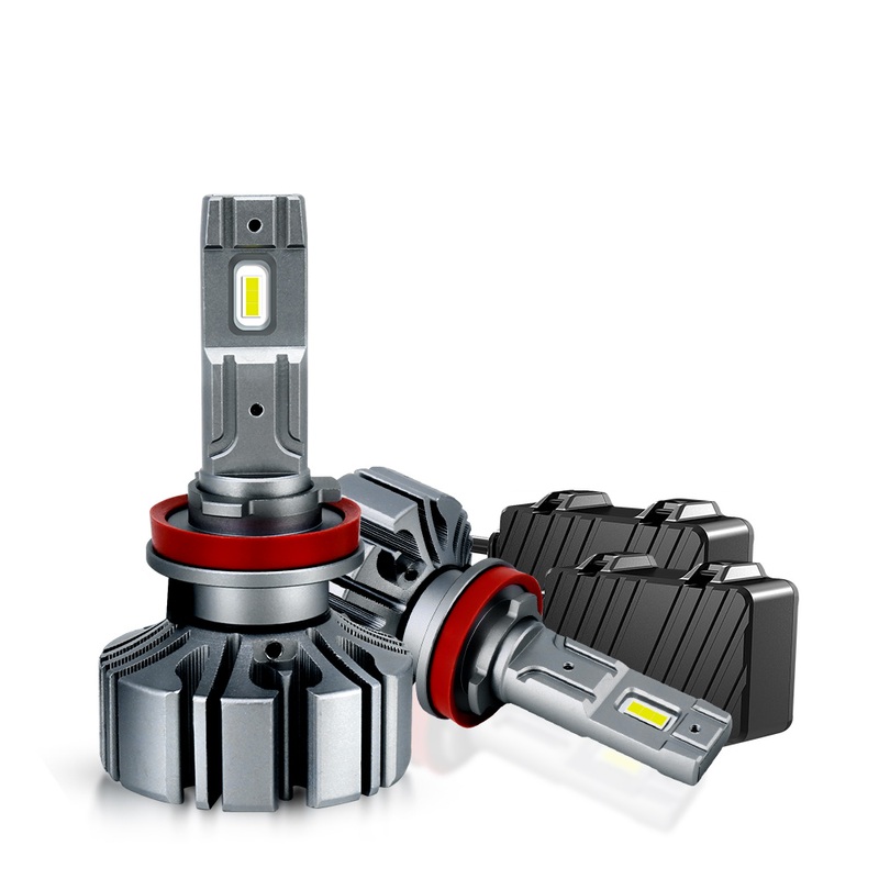 CNSUNNYLIGHT S5 2PCS 64W 10000LM Car LED Headlight Bulb Front Light with Decoding for Auto Modification H7 H11 9005 9006