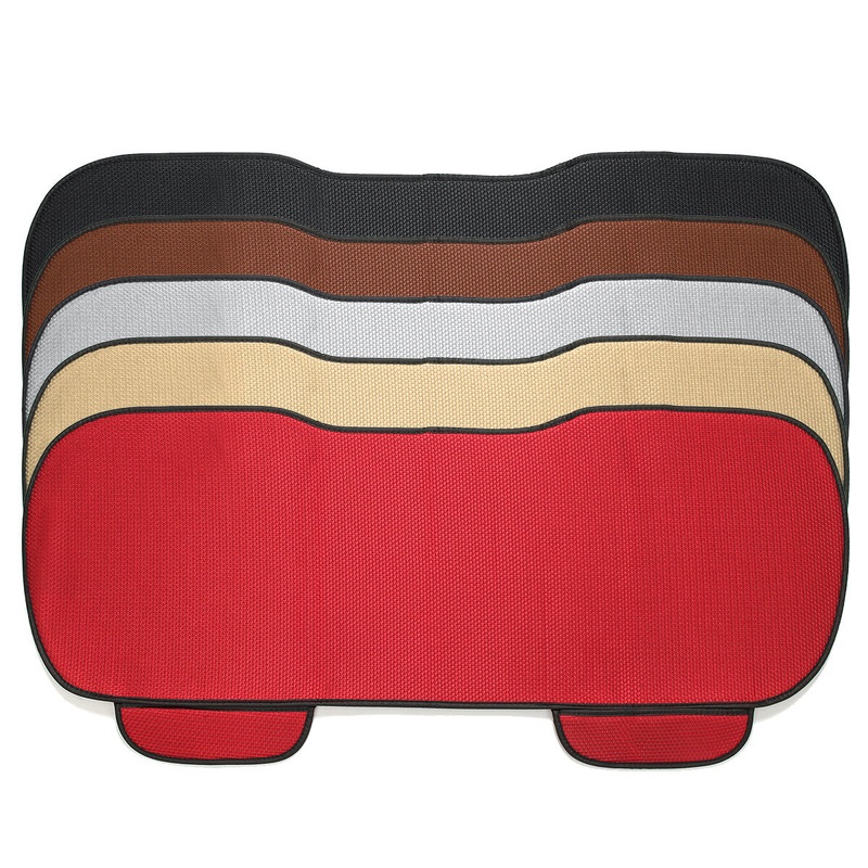 Seat Cover Breathable Pad Mat Auto Chair Cushion Universal Car Artificial Fiber