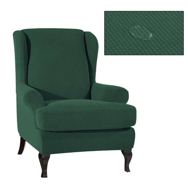Stretch Chair Cover Recliner Sofa Chair Protector Removable Waterproof Seat Slipcover for Home Office Seat Decoration