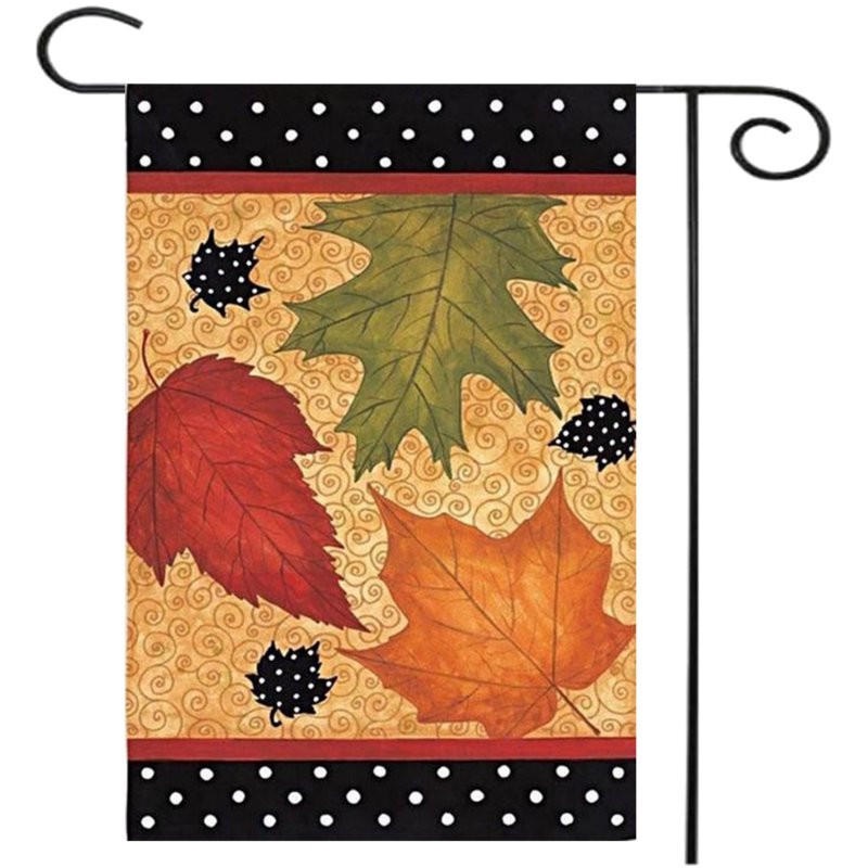 28×40 12.5×18 Falling Leaves Autumn Welcome Garden Flag Yard Banner Decorations
