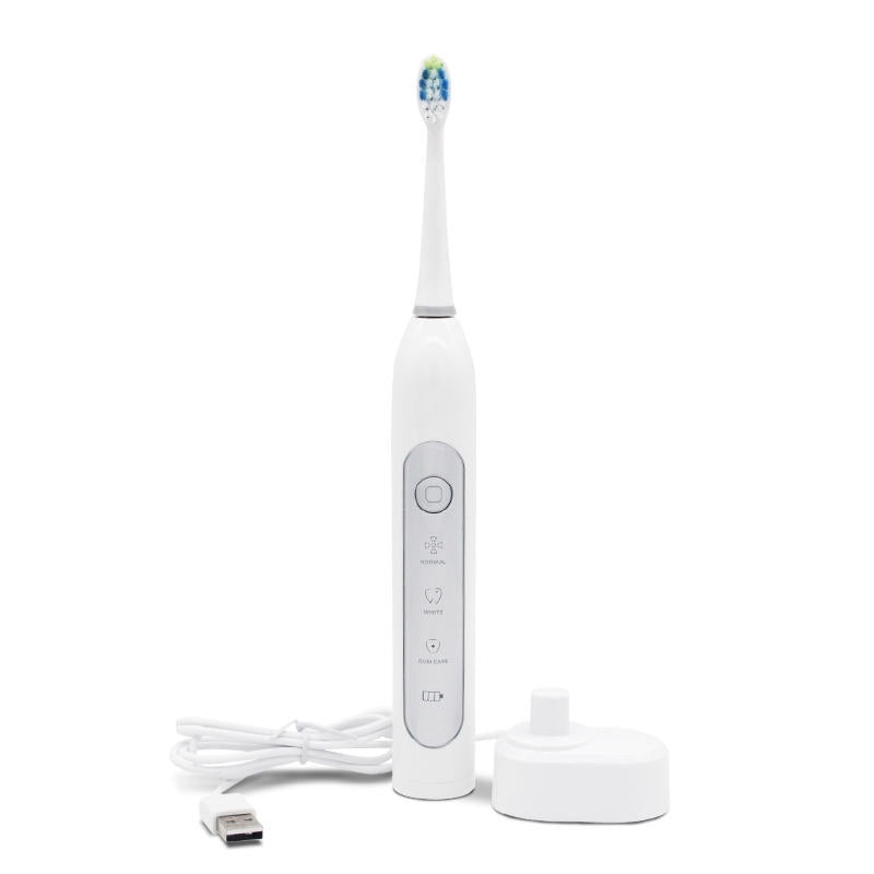 CHIGO CG-105 Multi-purpose Sonic Electric Toothbrush  3 Brush Modes Wireless USB Rechargeable Toothb
