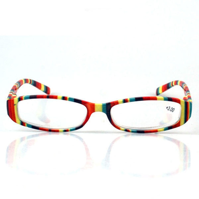 Fashion Personality Printed Bag Comfortable Reading Glasses Flower Pattern Beauty
