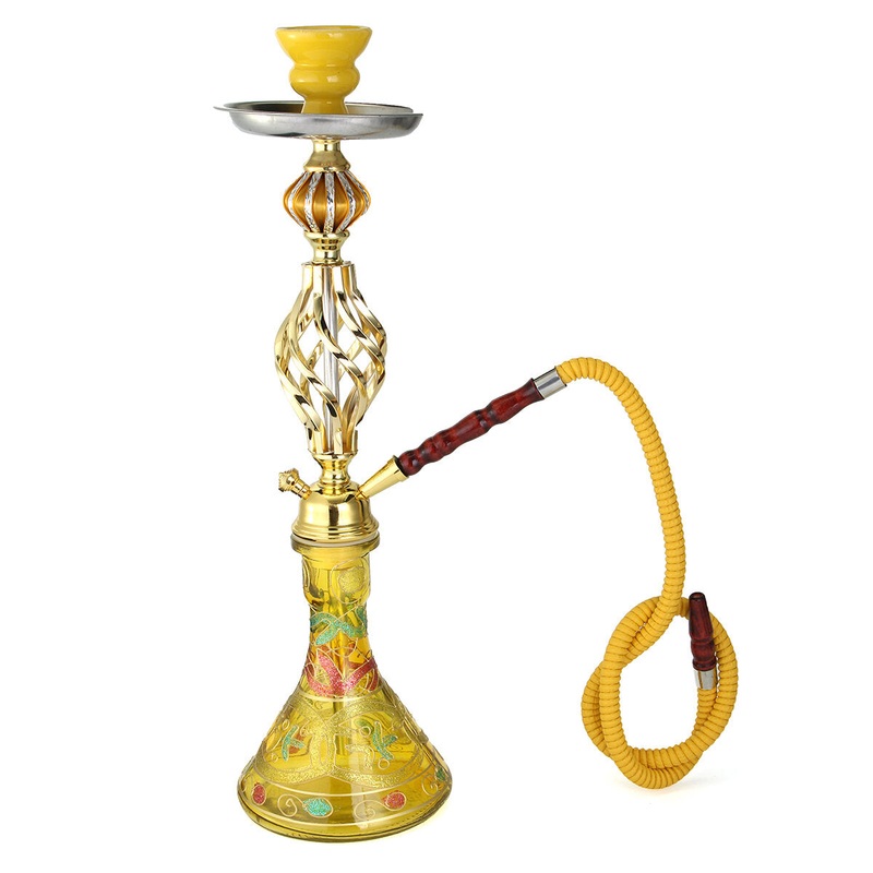 Hookah Shisha Nargila Bar Bowl Narguile Glass Water VaseWith Hookah Hose Bowl Narguile Bottles