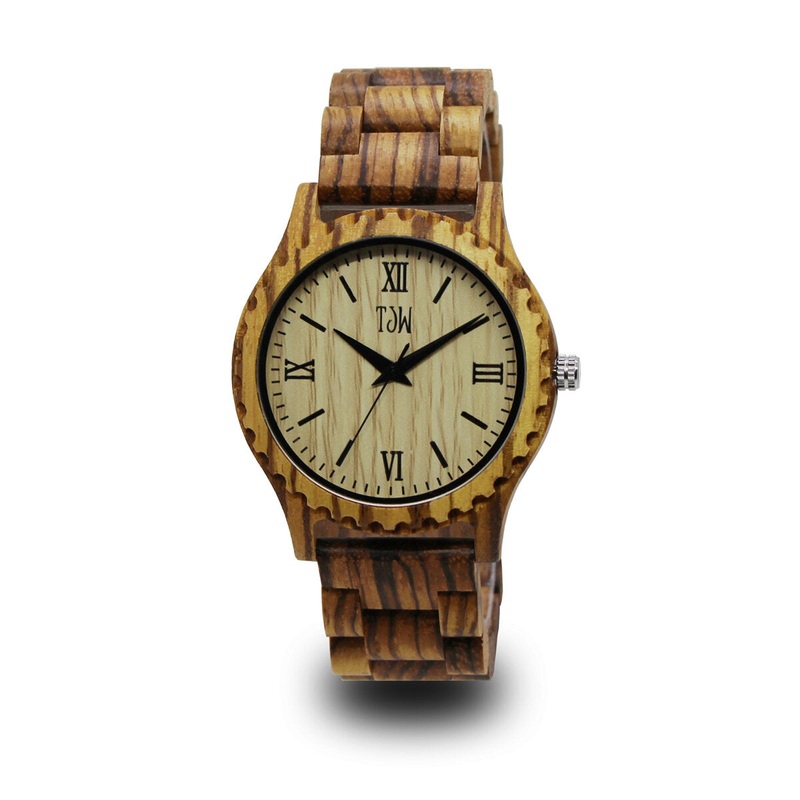 Fashion Wooden Watch Simple Dial Men Fashion Watch Quartz Watch