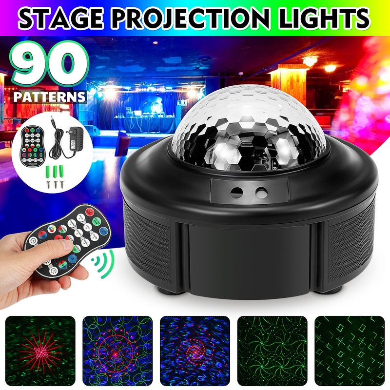 Starry Sky Projection Lamp Water Pattern Flame Ocean Lamp Stage Ktv Flash Seven Colors