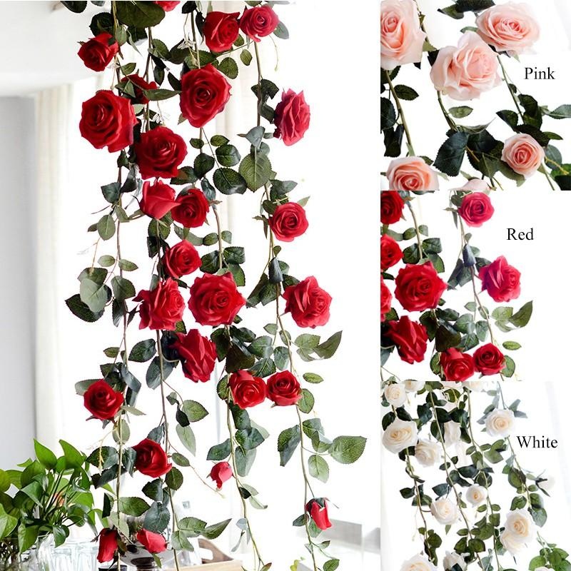 Artificial Flowers Orchid Floral Bouquet for Wedding Party Home Decorations