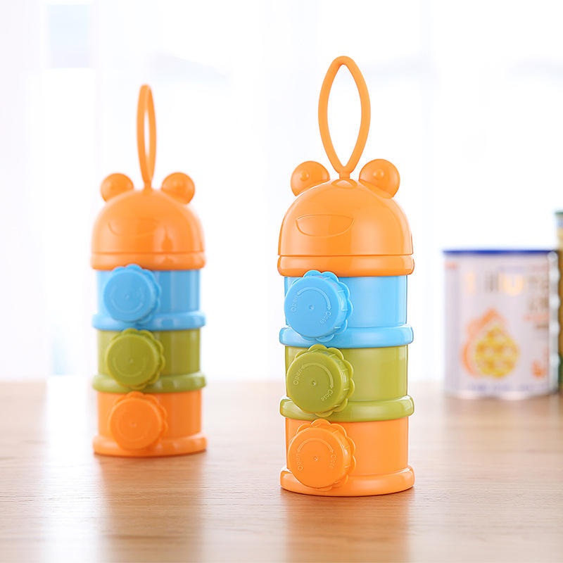 Baby Milk Box Cartoon Side Open Storage Baskets