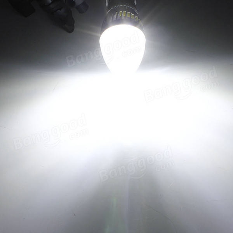 Dimmable B22 3W 220V White Warm White LED Candle Bulb Golden Shell Lamp