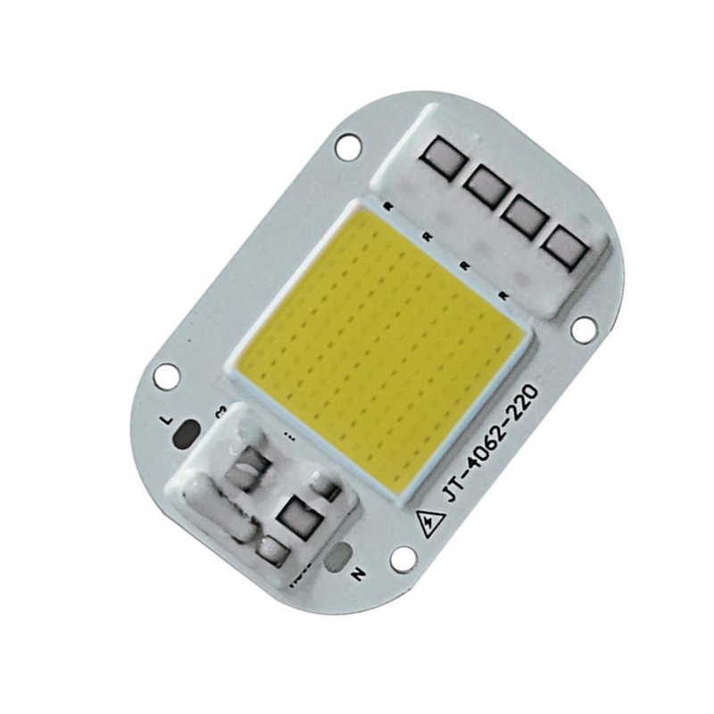 LUSTREON AC160-260V 20W 30W 50W White/Warm White COB LED Chip for DIY Flood Light