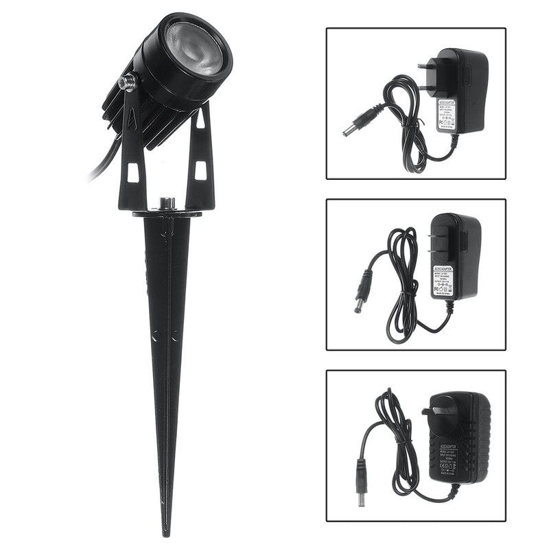 Warm White 2/4/6 PCS 12V LED LawnLights Spotlight Landscape Light Waterproof Outdoor Garden Pathway Yard