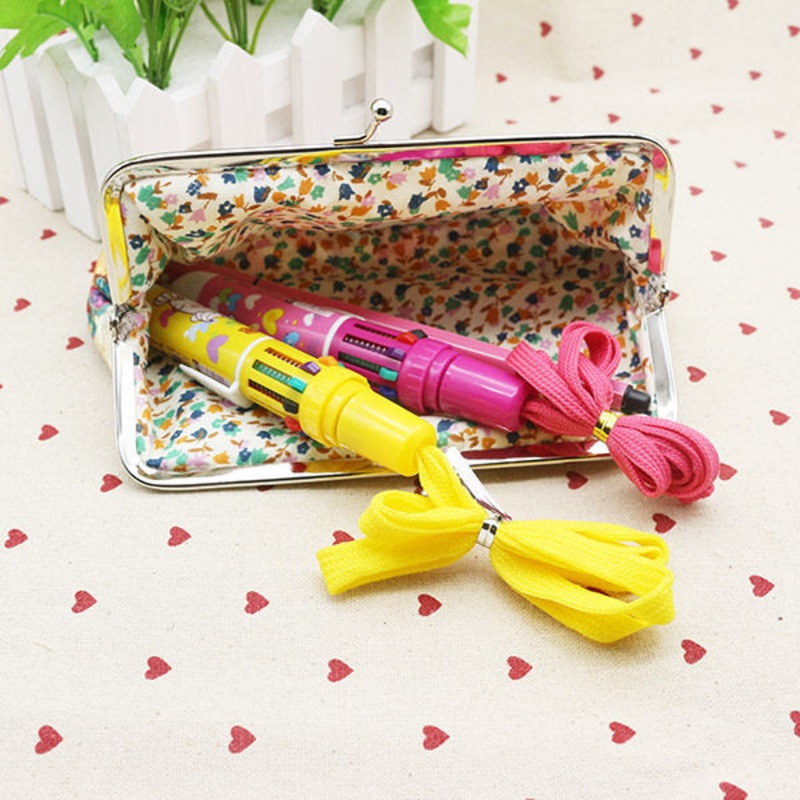 6 Inch Women’s Cotton Single Layer Wallet Phone Bag Coins Handbag For iPhone 7/7/6/6s Plus Samsung