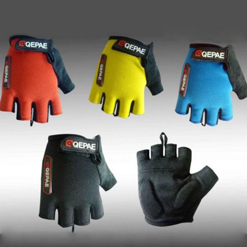 Arsuxeo Men’s Bike Bicycle Gloves Half Finger Gloves Riding Gloves MTB Mittens Gloves