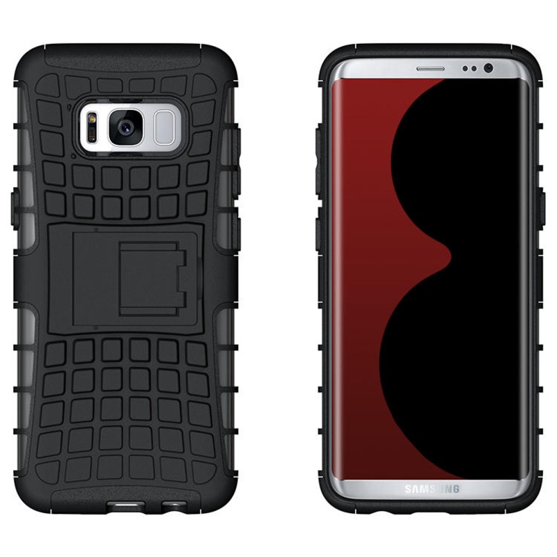 Bakeey 2 in 1 Armor Kickstand TPU + PC Case for Samsung Galaxy S8