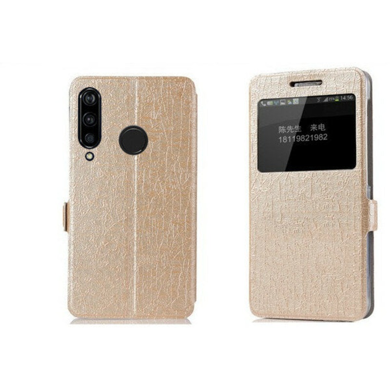 Bakeey Flip PU Leather With View Window Full Body Protective Case for Doogee N20