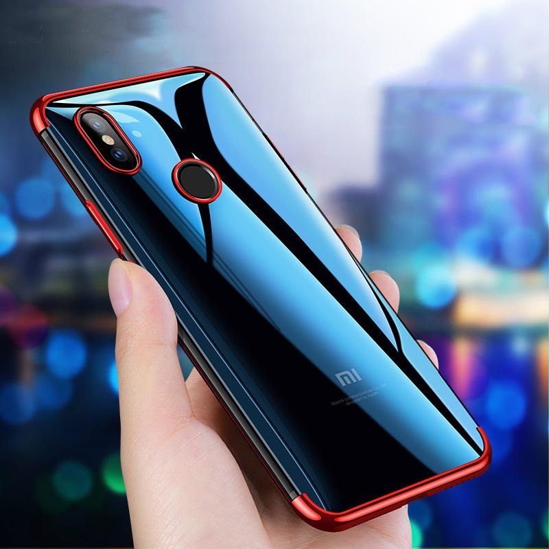 Bakeey Luxury Color Plating Soft TPU Protective Case For Xiaomi Mi A2 / Xiaomi Mi 6X