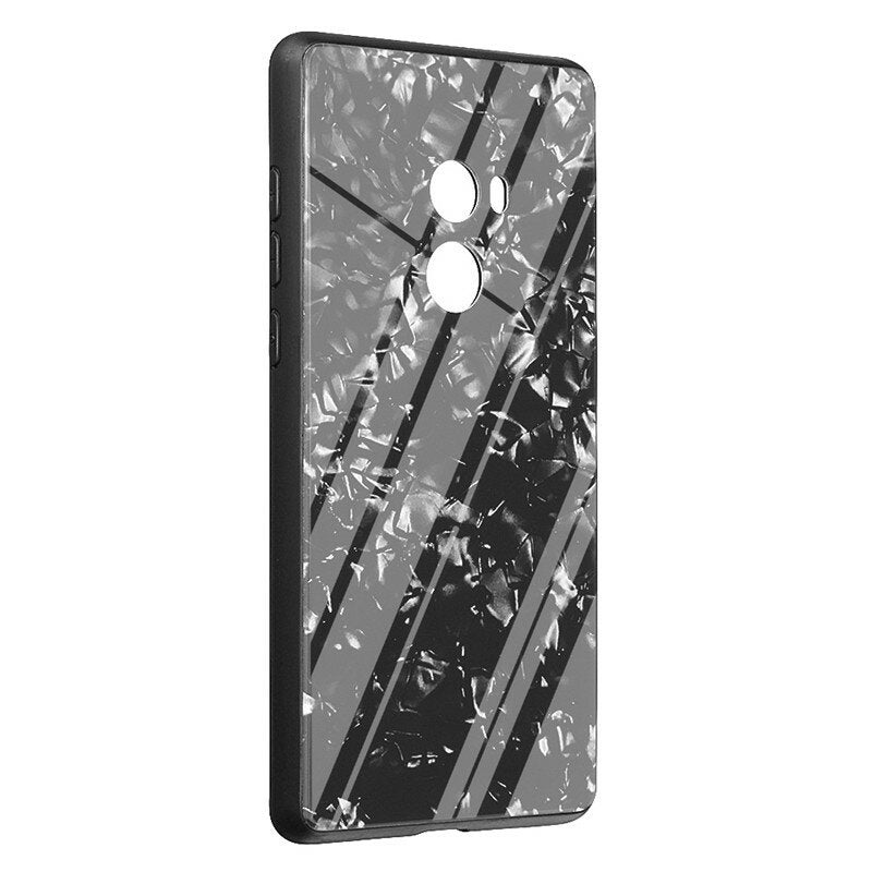 Bakeey Shell Bling Glossy Tempered Glass Mirror Surface Protective Case Cover for Xiaomi Mi Mix 2