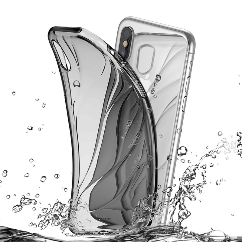 Baseus Water Model Transparent Soft TPU Protective Case for iPhone X