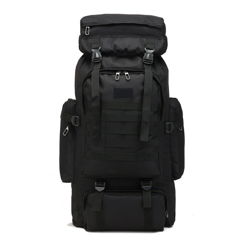 DROW 80L Camouflage Nylon Water Proof Oxford Fabric Outdoor Bag Backpack for Climbing Hiking Outdoor
