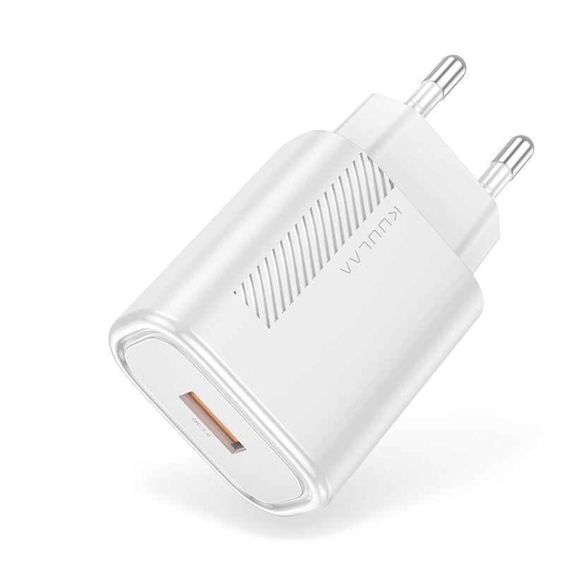 KUULAA 18W 3A PD3.0 QC3.0 Mini Smart Universal Wall USB Charger Travel Charger EU/UK/US Plug for iPhone 11 Pro Max for Samsung S20 HUAWEI Xiaomi Redmi LG