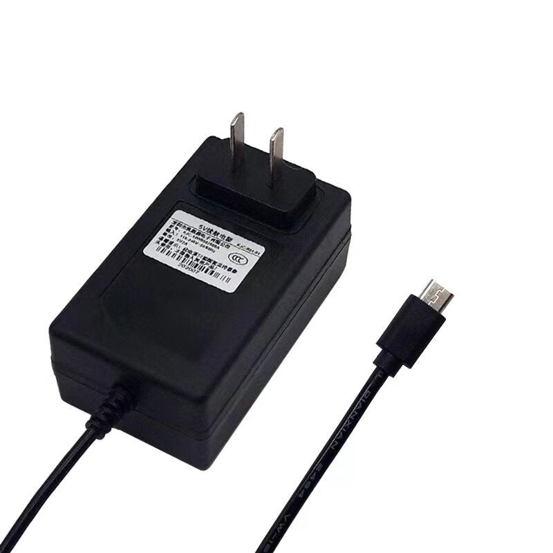 Round/Flat Head Power Adapter DC Power Adapter for CCTV Security Camera Power Cord – US Plug