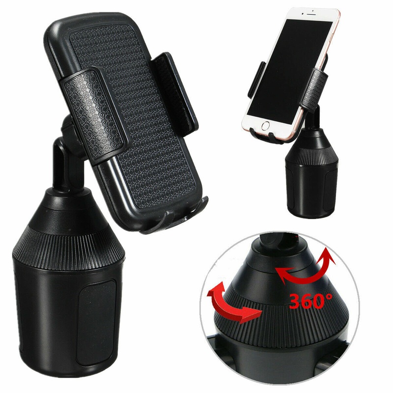 Universal 360 Adjustable Car Cup Holder Car Mount Bracket Interior Accessories Drinks Holders For Cell Phones GPS