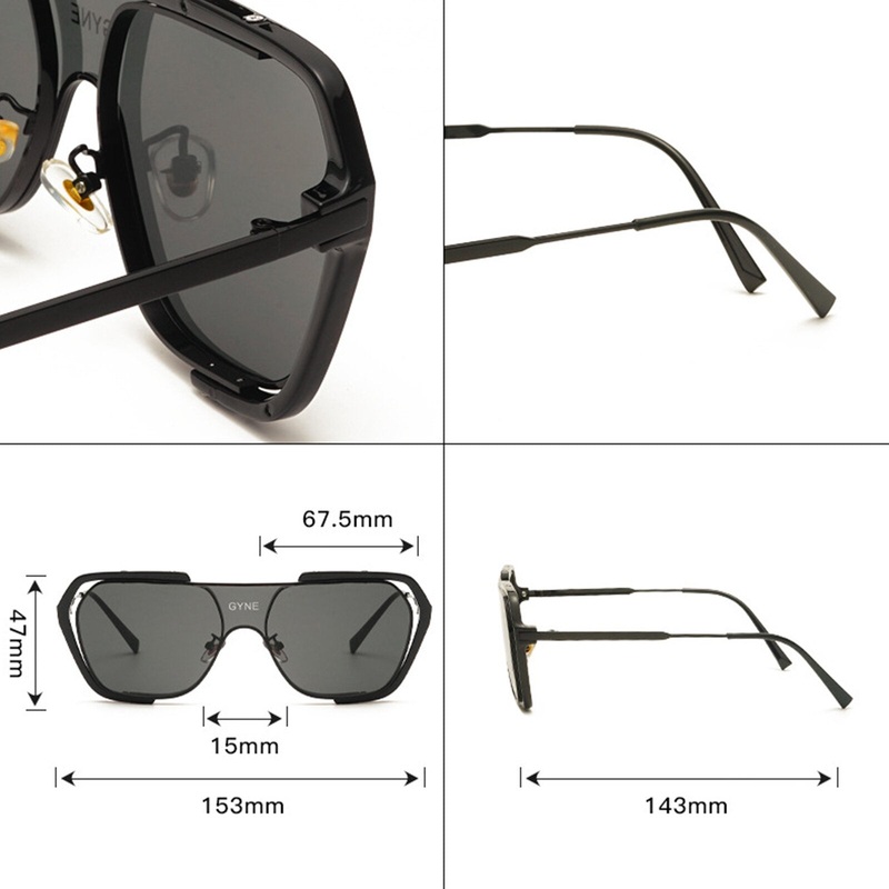 Jassy Men UV Protection Driving Sunglasses Outdoor Travel Sunglasses