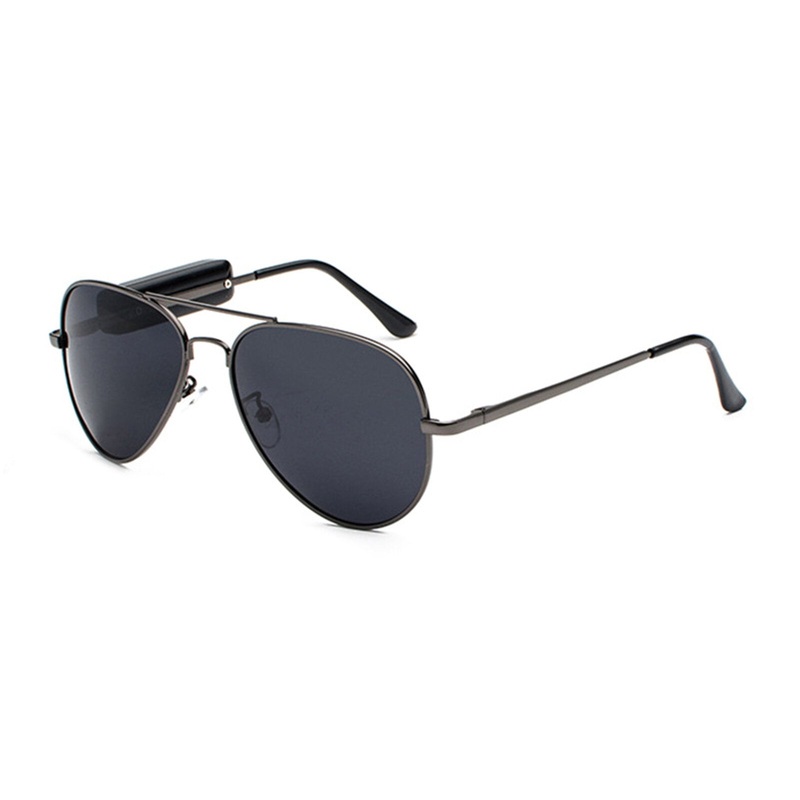 Men Retro Fashion Outdoor UV Protection Bluetooth Headset Sunglasses