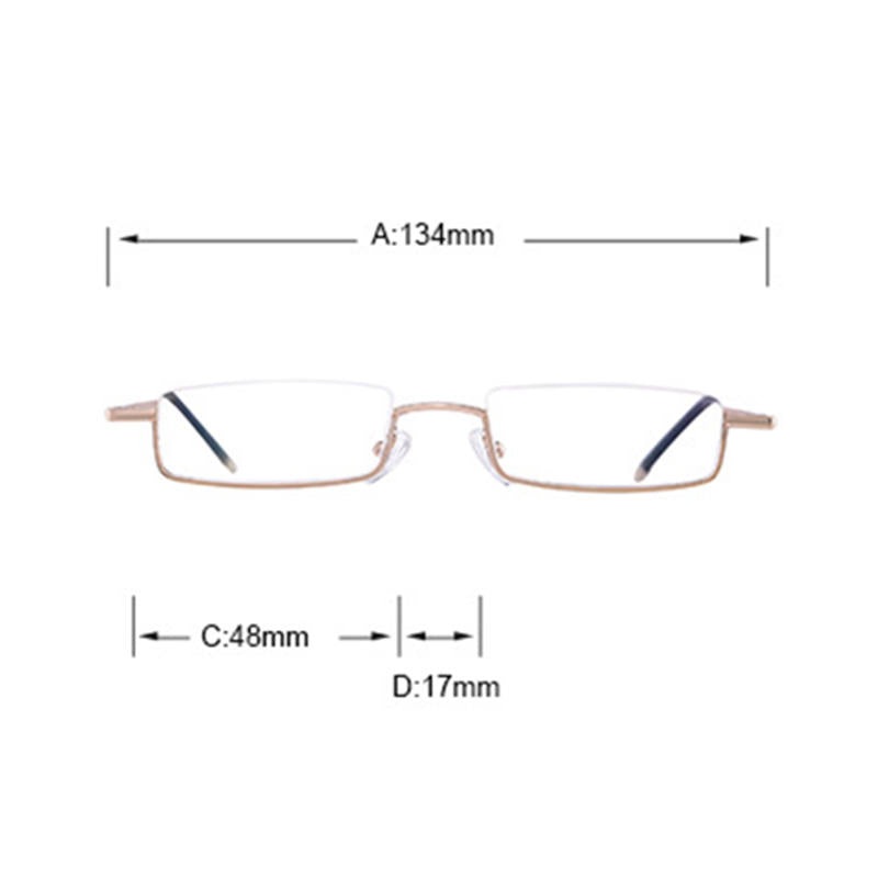 Men Women Resin Ultralight Anti-fatigue Reading Glasses Portable Old Glasses With Box