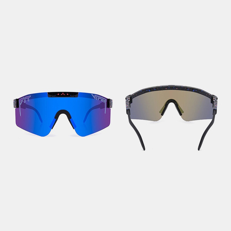 Unisex Gradient Adjustable Glasses Leg Electroplating True Film Outdoor Sport UV Protection Polarized Sunglasses