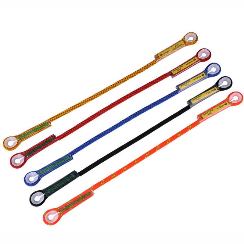 XINDA XD-D9337 2m Nylon Climbing Rope Oxtail Pulling Safety Mountaineering Protector Anti-fall Rope