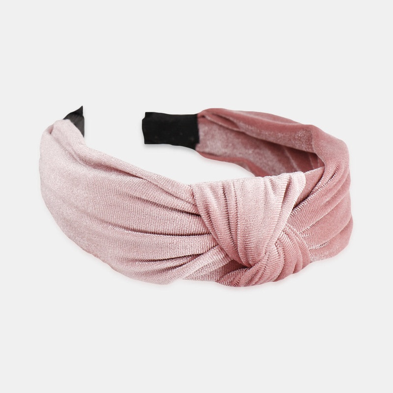 Knotted Cloth Headband Gold Wide-brimmed Fabric Headband Head Buckle Explosion