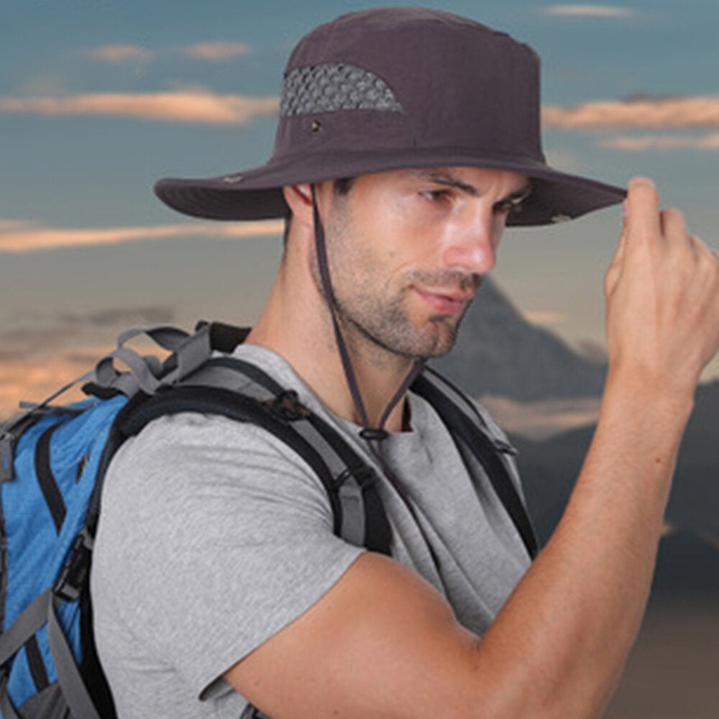 Removable Outdoor Quick-drying Sunscreen UPF 50+ Waterproof Fisherman Hat Breathable Bucket Hat