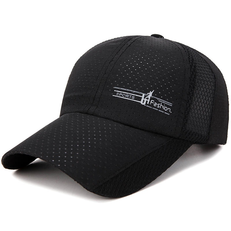 Summer Dad Hats Mens Mesh Patchwork Snapback Baseball Caps Outdoor Visor Hat