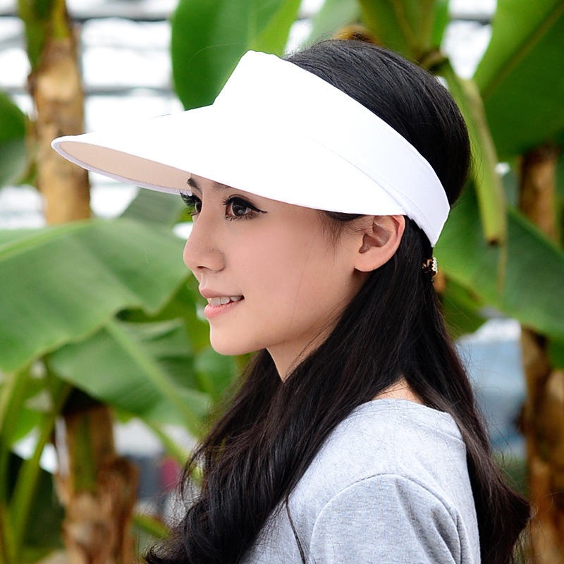 Summer Elastic Sun Hat Outdoor Sports UV Protection Visor Sunscreen Soft Baseball Cap