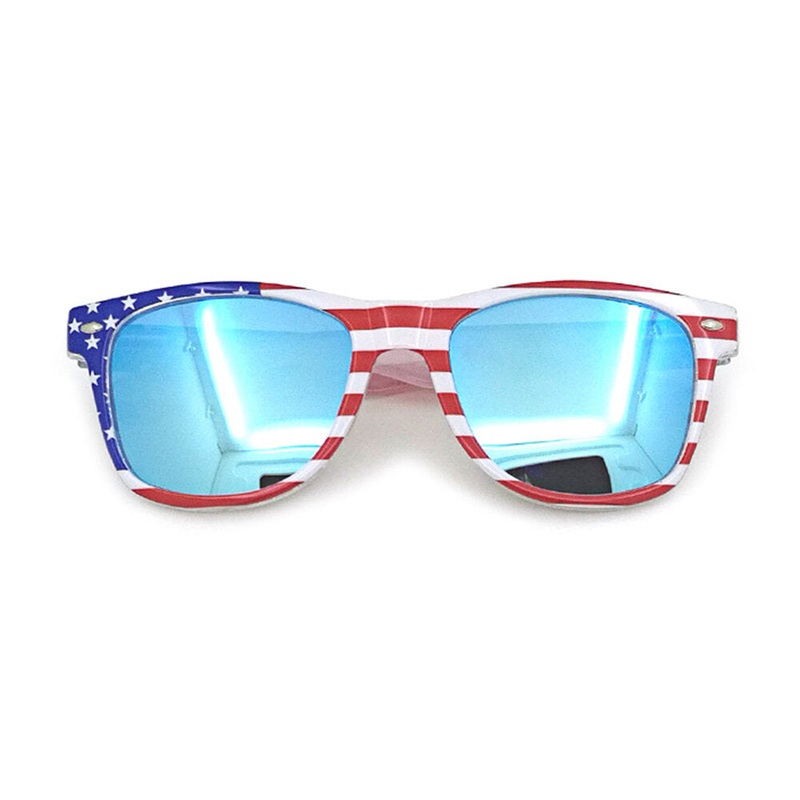 Unisex Patriotic Polarspex Polarized 80’s Retro Trendy Stylish Sunglasses
