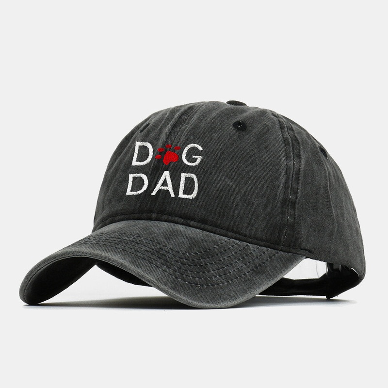 Unisex Washed Make-old Letter Pattern Embroidery Sunshade Hat Casual Wild Breathable Baseball Cap