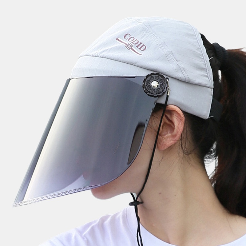 Women’s Sun Hat Anti-UV Visor Anti-fog
