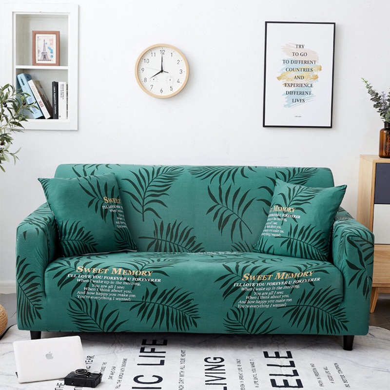 1/2/3/4 Seaters Elastic Sofa Cover Universal Printing Chair Seat Protector Stretch Slipcover Couch Case Home Office Furniture Decoration